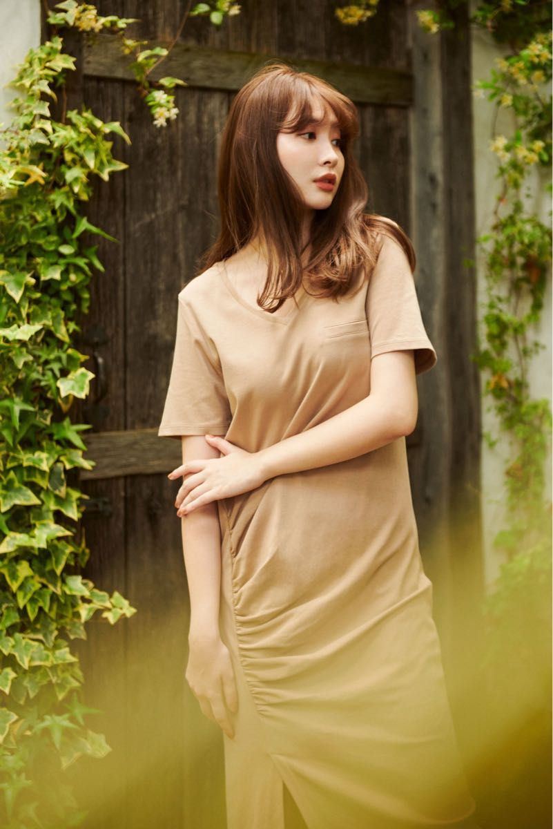 Relaxed T-Shirt Long Dress herlipto ワンピース|Yahoo!フリマ Relaxed T-Shirt Long Dress herlipto ワンピース|Yahoo!フリマ