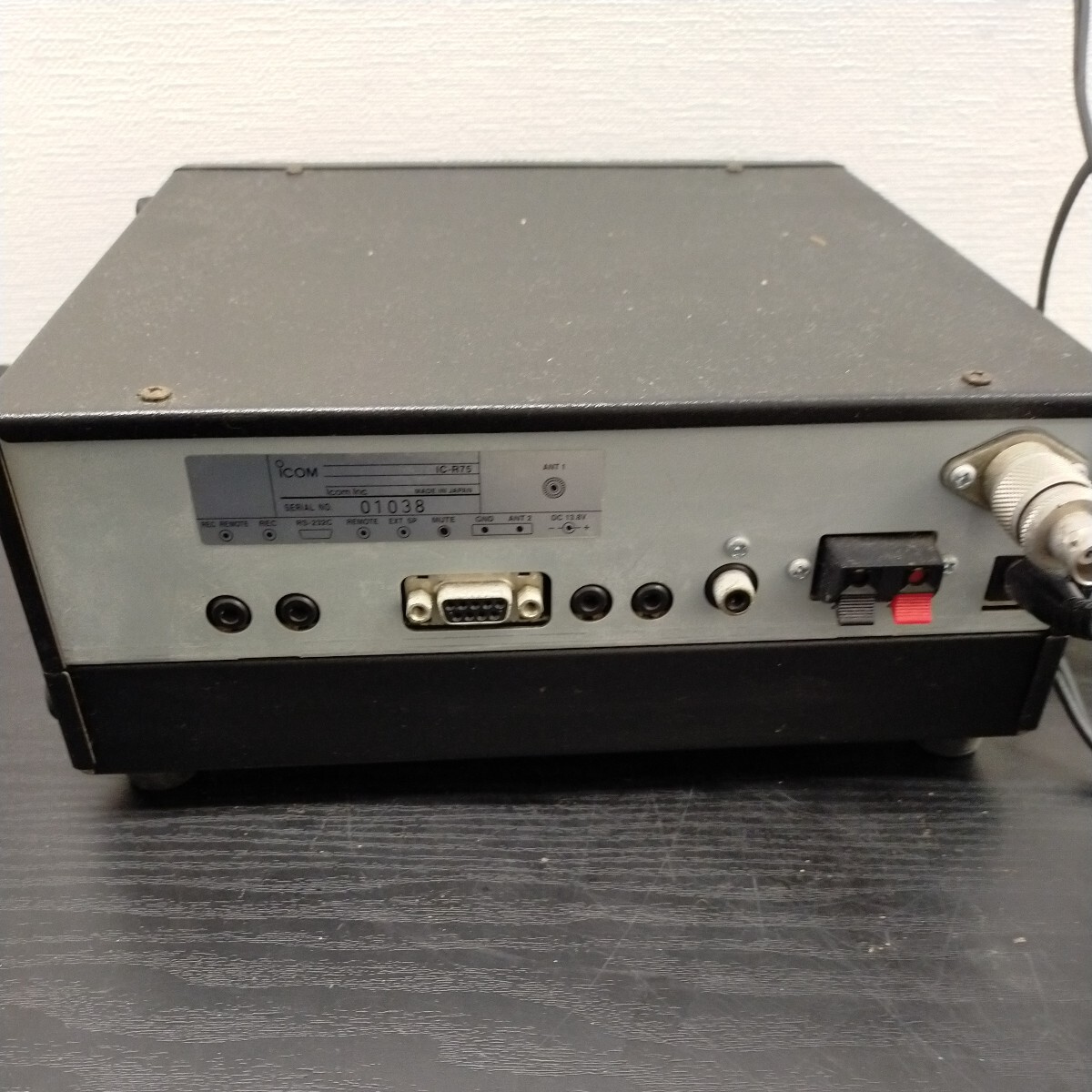 1円〜 ICOM アイコム IC-R75 コミュニケーションレシーバー 1円〜 ICOM アイコム IC-R75 コミュニケーションレシーバー