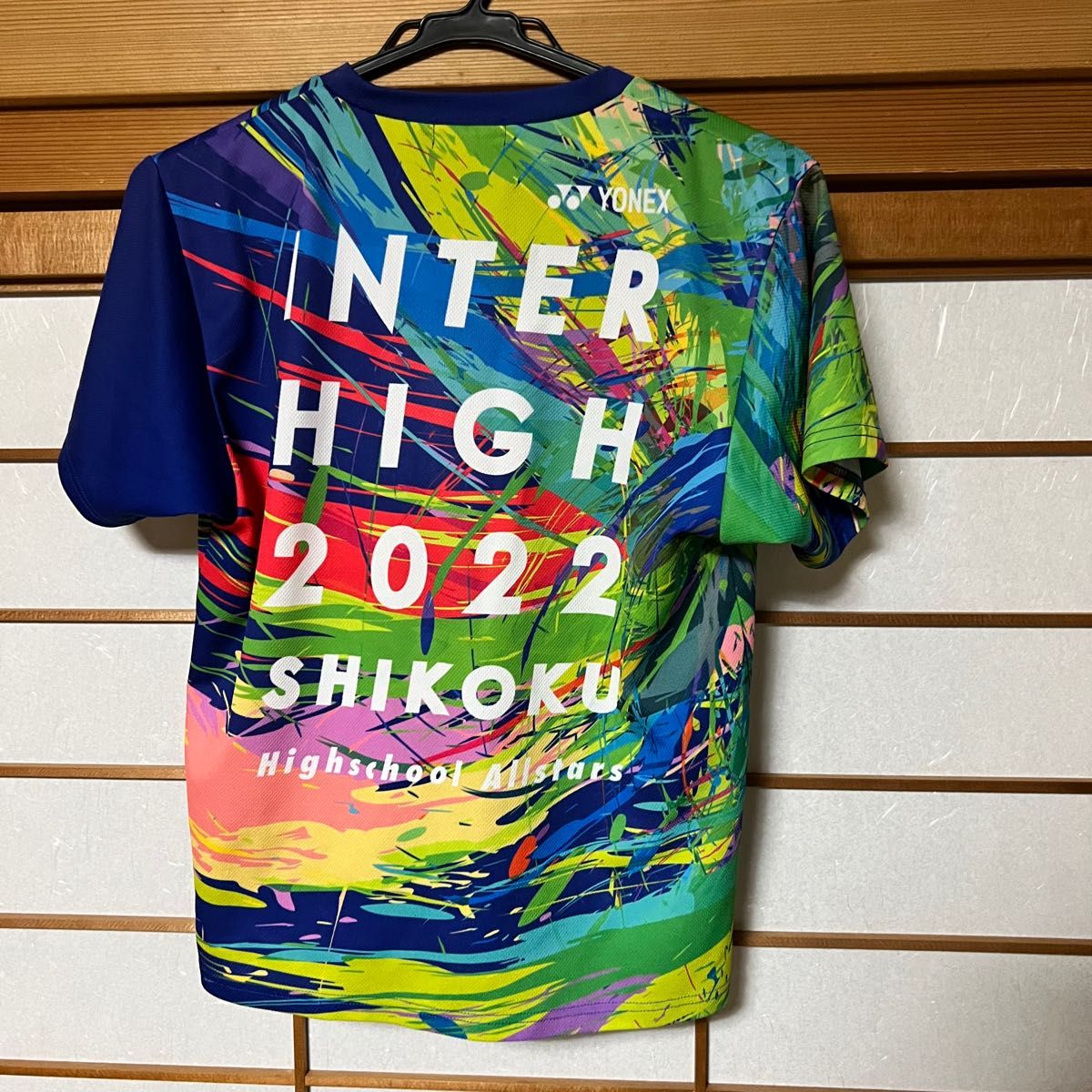 ヨネックス インターハイ2022 Tシャツ ブルー ソフトテニス ヨネックス インターハイ2022 Tシャツ ブルー ソフトテニス