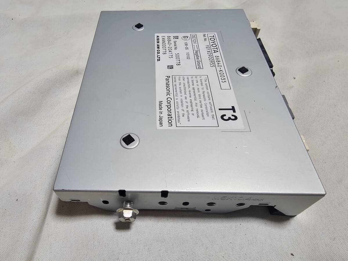 トヨタ純正 T-Connect T3 エントリーナビキット 86840-K0035 トヨタ純正 T-Connect T3 エントリーナビキット 86840-K0035