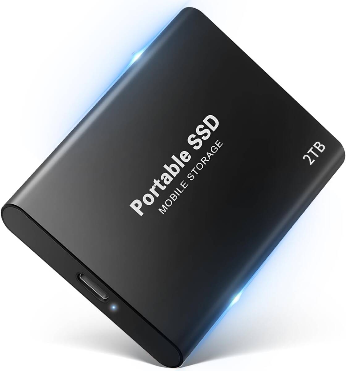 外付けSSD 新しいアップグレードされた外付けSSDポータブルSSD 2TB 読出し最大転送速度650MB/S 小型 品質保証 軽量 ポータブル