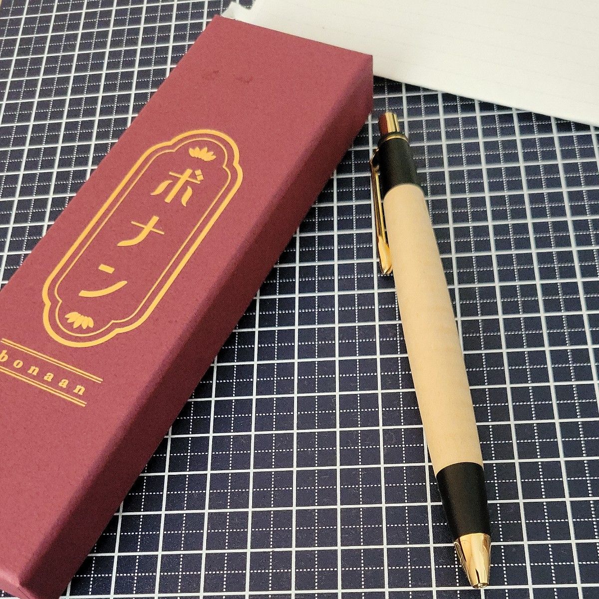 野原工芸似シャープペンシル 栃縮杢 アルミ金具 ボナンペン 野原工芸似シャープペンシル 栃縮杢 アルミ金具 ボナンペン