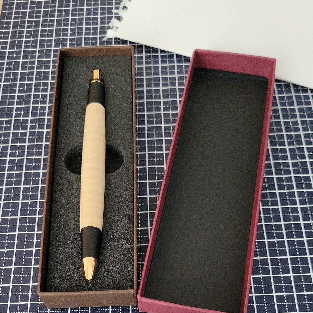 野原工芸似シャープペンシル 栃縮杢 アルミ金具 ボナンペン 野原工芸似シャープペンシル 栃縮杢 アルミ金具 ボナンペン