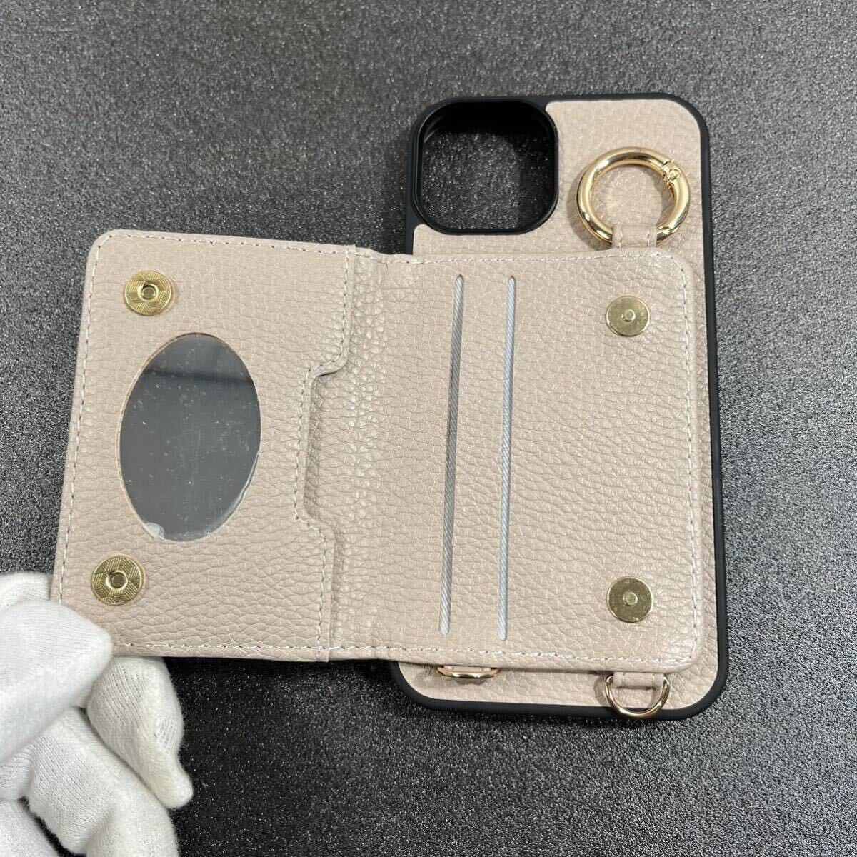 Yeepan iPhone 14 ケース ショルダー 手帳型 カード収納 背面 Yeepan iPhone 14 ケース ショルダー 手帳型 カード収納 背面