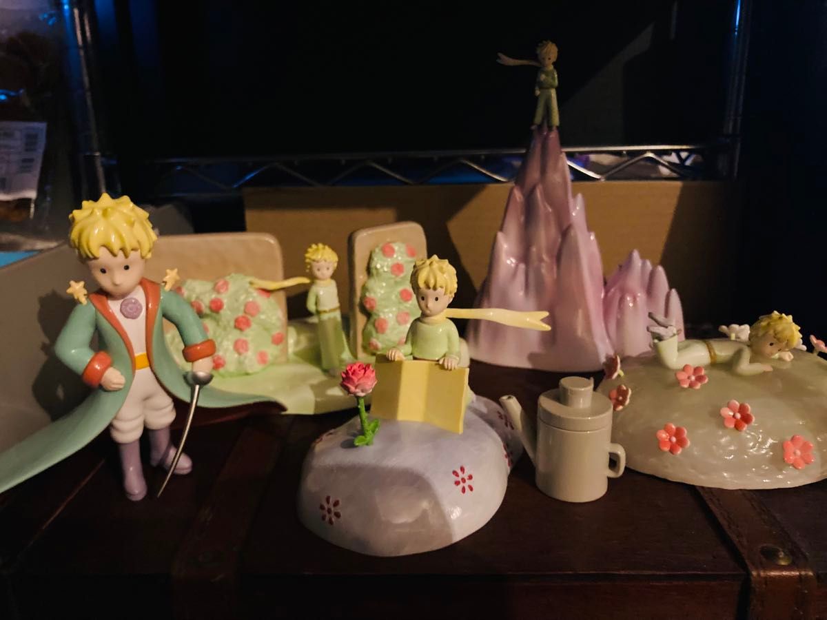 星の王子さま 4 ブラインド ボックス フィギュア 6種セット 星の王子さま 4 ブラインド ボックス フィギュア 6種セット