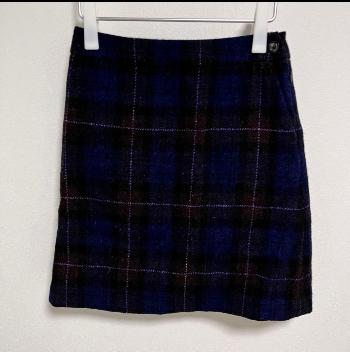 ★Harris Tweedチェックスカート★