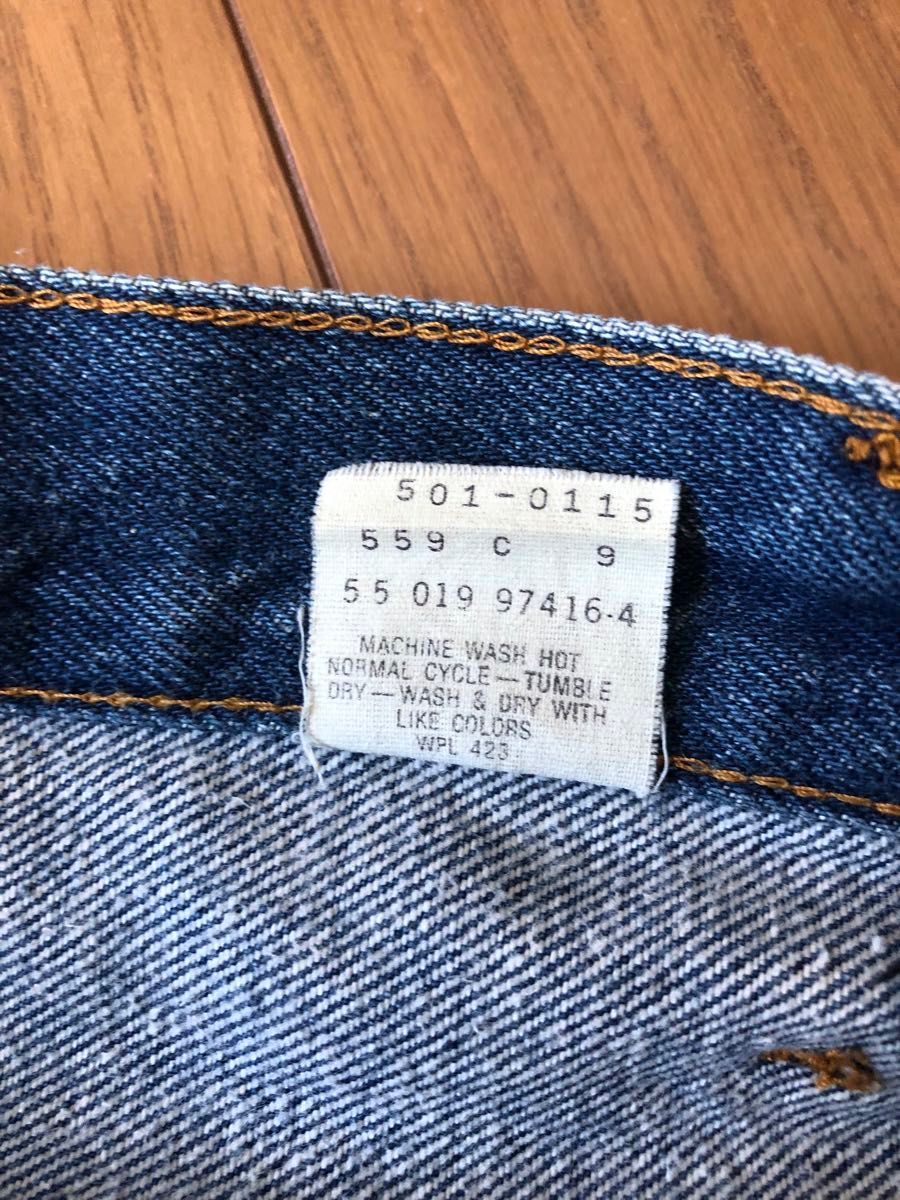Levi's 】 501 MADE in USA 89年製 極上 CAREスタンプ入り 内股 Levi's 】 501 MADE in USA 89年製 極上 CAREスタンプ入り 内股