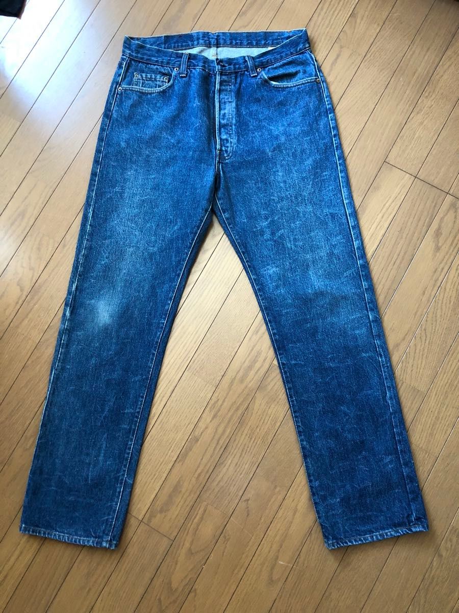 Levi's 】 501 MADE in USA 89年製 極上 CAREスタンプ入り 内股 Levi's 】 501 MADE in USA 89年製 極上 CAREスタンプ入り 内股