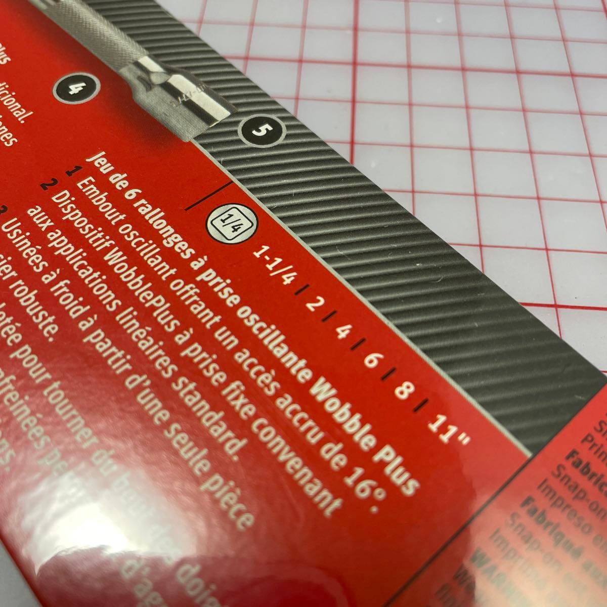 Snap-on 1/4 Snap-on 1/4