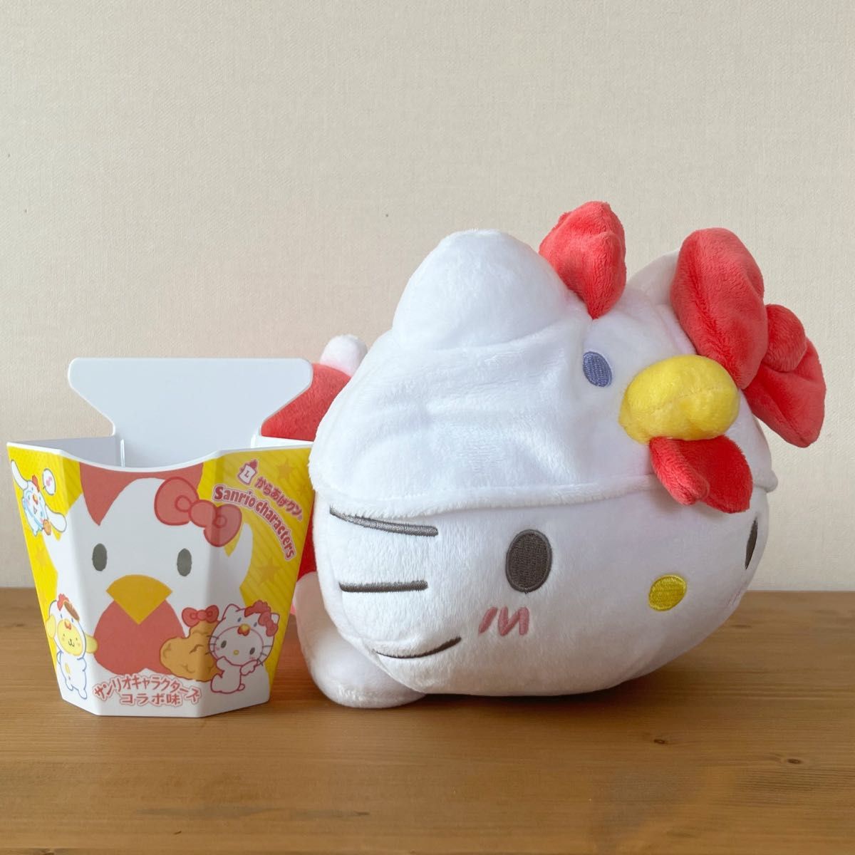 ローソンからあげくん サンリオコラボ ハローキティぬいぐるみ ローソンからあげくん サンリオコラボ ハローキティぬいぐるみ