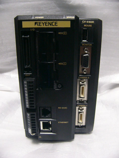 ☆美品☆ Keyence/キーエンス CV-X100R 新型画像センサコントローラ