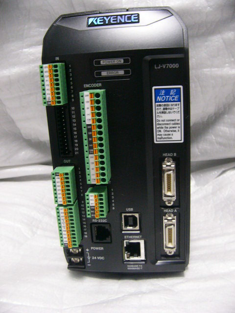 ☆極上☆ KEYENCE LJ-V7000 超高速インラインプロファイル測定器 ☆極上☆ KEYENCE LJ-V7000 超高速インラインプロファイル測定器