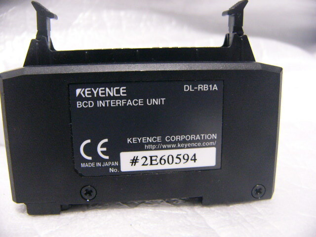 Yahoo!オークション - 動作保証美品 KEYENCE DL-RB1A BCD出力型 Yahoo!オークション - 動作保証美品 KEYENCE DL-RB1A BCD出力型