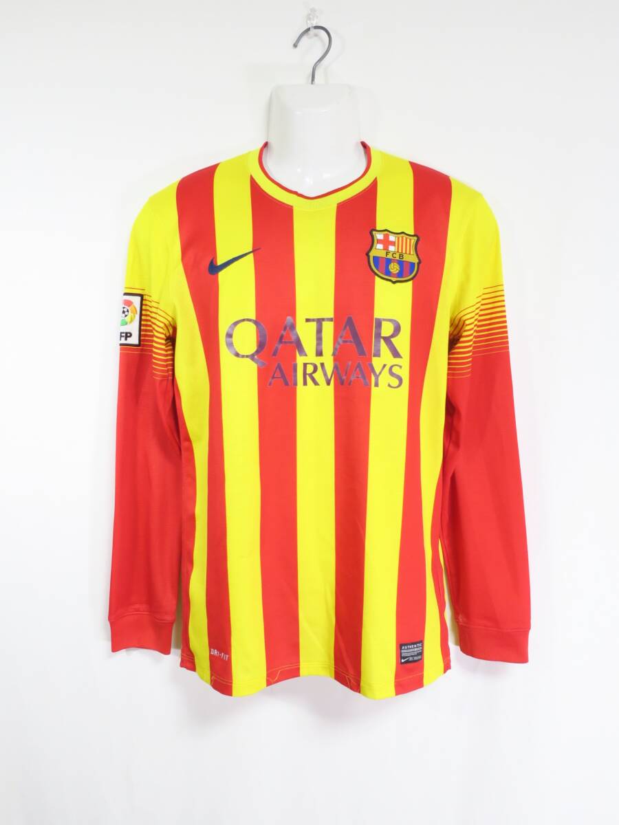 バルセロナ 13/14 アウェイ ユニフォーム 長袖 ナイキ NIKE Barcelona サッカー シャツ