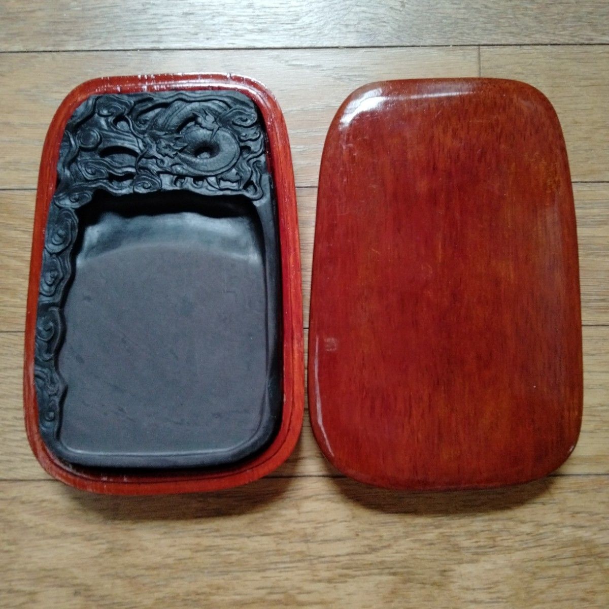 老坑仔巖極品龍雲古端渓硯石】旧家蔵コレクション中国骨董書道古 老坑仔巖極品龍雲古端渓硯石】旧家蔵コレクション中国骨董書道古