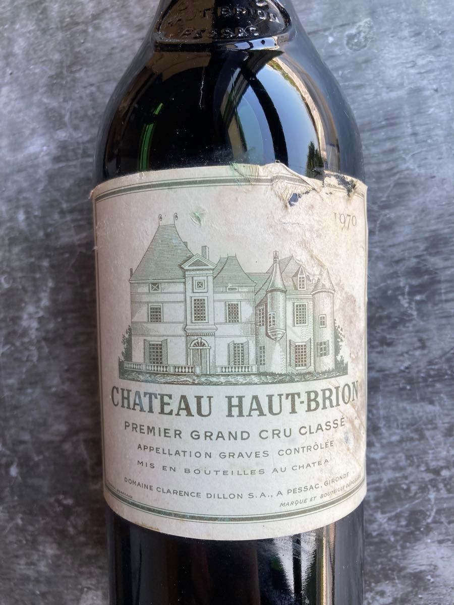 シャトー・オーブリオン CHATEAU HAUT BRION 1970 ビンテージ シャトー・オーブリオン CHATEAU HAUT BRION 1970 ビンテージ