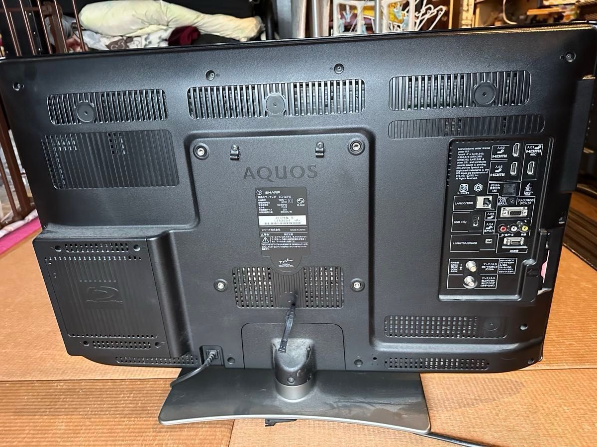 2012年製 シャープ BDレコーダー内蔵 32インチ液晶テレビ LC 2012年製 シャープ BDレコーダー内蔵 32インチ液晶テレビ LC