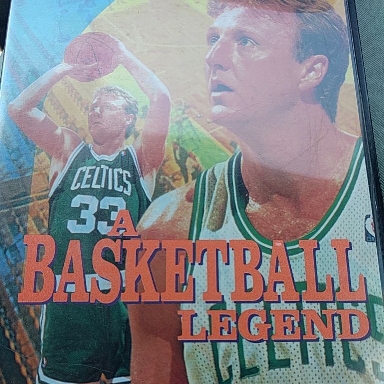 ☆ビデオバスケ「VHSバスケットボールレジェンド　ラリーバード」NBA_画像2