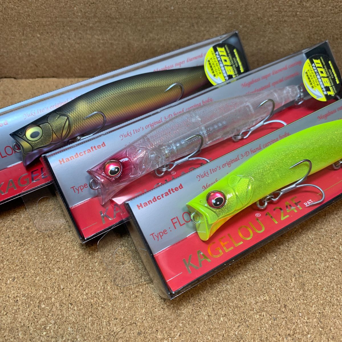 カゲロウ124F 2024新色3点セット|Yahoo!フリマ(旧PayPayフリマ) カゲロウ124F 2024新色3点セット|Yahoo!フリマ(旧PayPayフリマ)