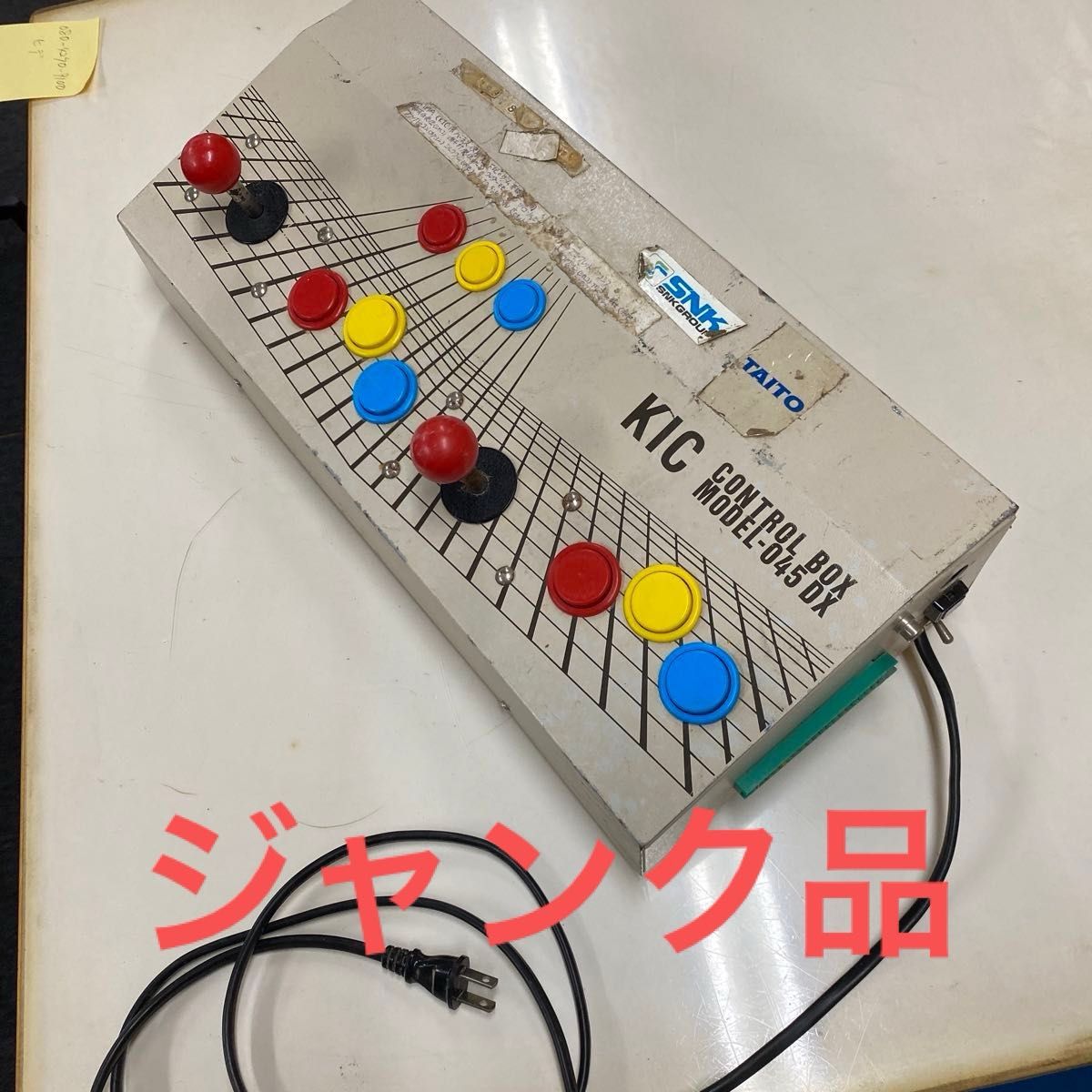 KIC MODEL-045DX コントロールボックス CONTROL BOX ジャンク品 KIC MODEL-045DX コントロールボックス CONTROL BOX ジャンク品