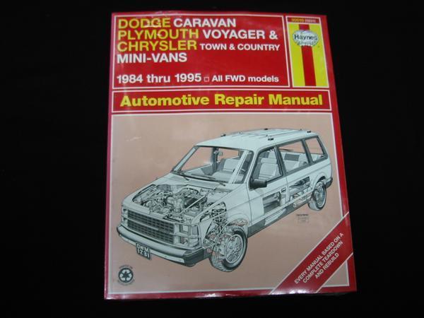 free shipping!1984-1995y Dodge Caravan * Voyager * Town & Country minivan for repair manual 