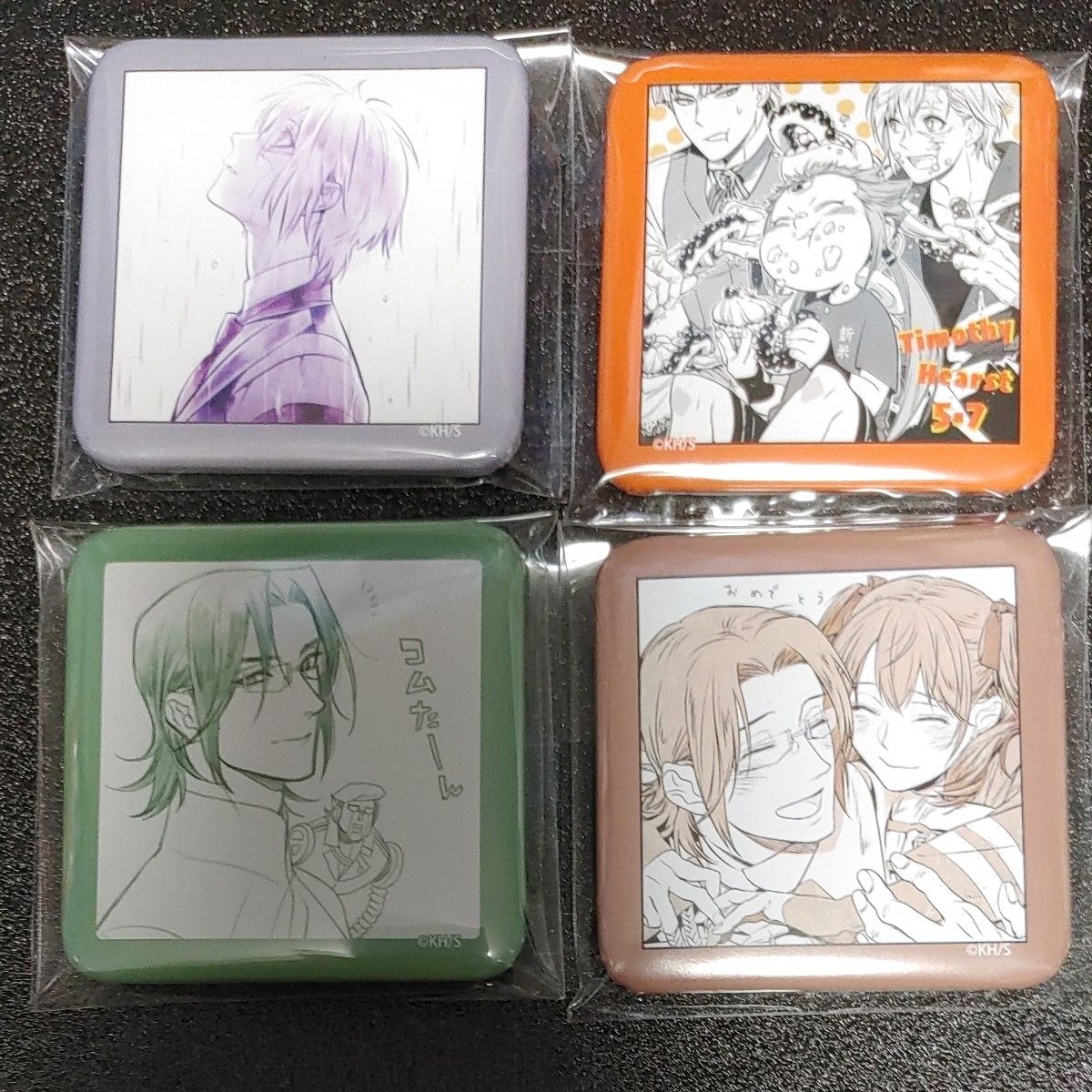 D Gray-man Dグレ POP UP SHOP ましかくカンバッジ 缶バッジ D Gray-man Dグレ POP UP SHOP ましかくカンバッジ 缶バッジ