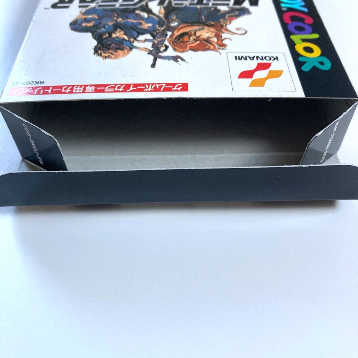箱・説明書のみ】GBC ゲームボーイカラー専用ソフト「メタルギア 箱・説明書のみ】GBC ゲームボーイカラー専用ソフト「メタルギア