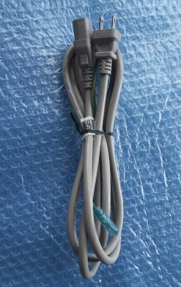 12A 125V шнур электропитания серый цвет 