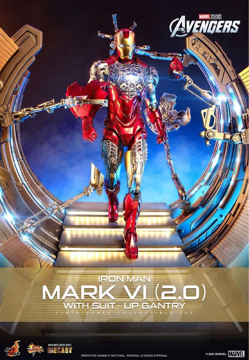 ホットトイズ MMS688D53 アイアンマン・マーク62 0 パワード ホットトイズ MMS688D53 アイアンマン・マーク62 0 パワード