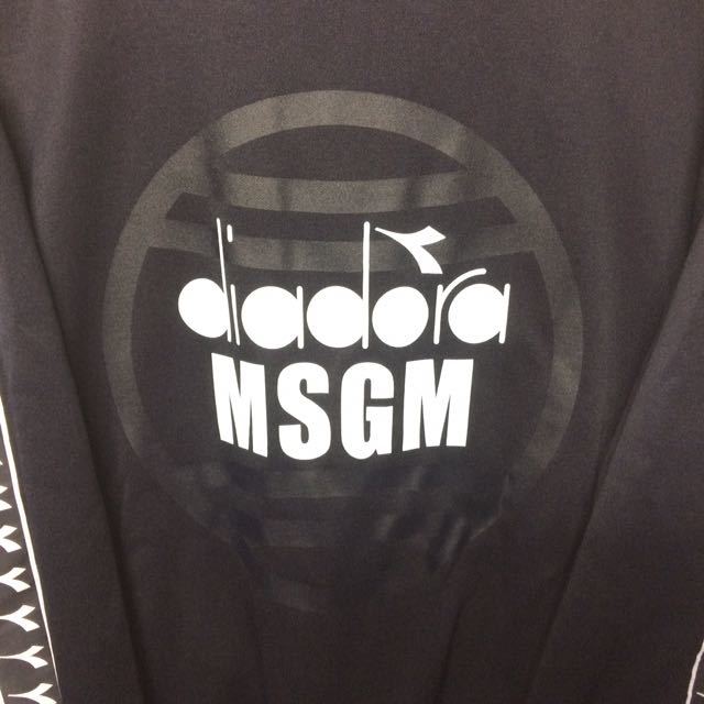 新品】MSGM×diadora コラボジャージ52 XLサイズ(XLサイズ以上)|売買