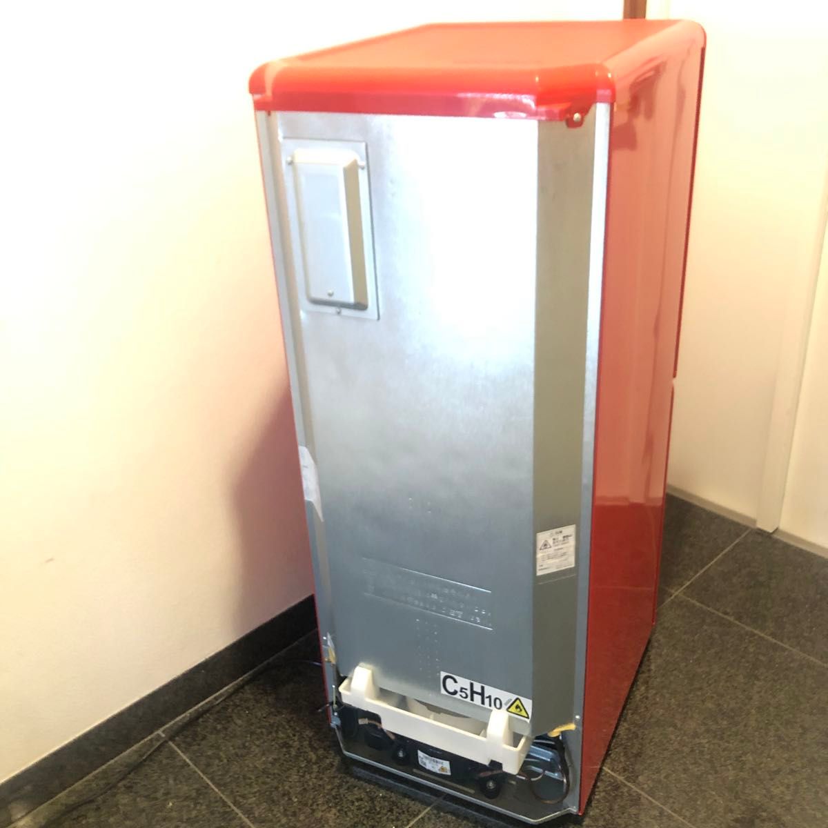 美品】エディオン 冷凍冷蔵庫 149L 2ドア レッド ANG-RE151-A1 美品】エディオン 冷凍冷蔵庫 149L 2ドア レッド ANG-RE151-A1
