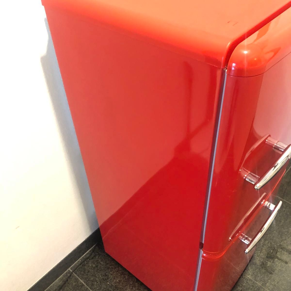 美品】エディオン 冷凍冷蔵庫 149L 2ドア レッド ANG-RE151-A1 美品】エディオン 冷凍冷蔵庫 149L 2ドア レッド ANG-RE151-A1