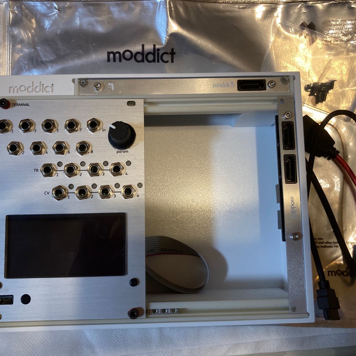 monome teletype terminal moddict Unending Case モジュラー monome teletype terminal moddict Unending Case モジュラー