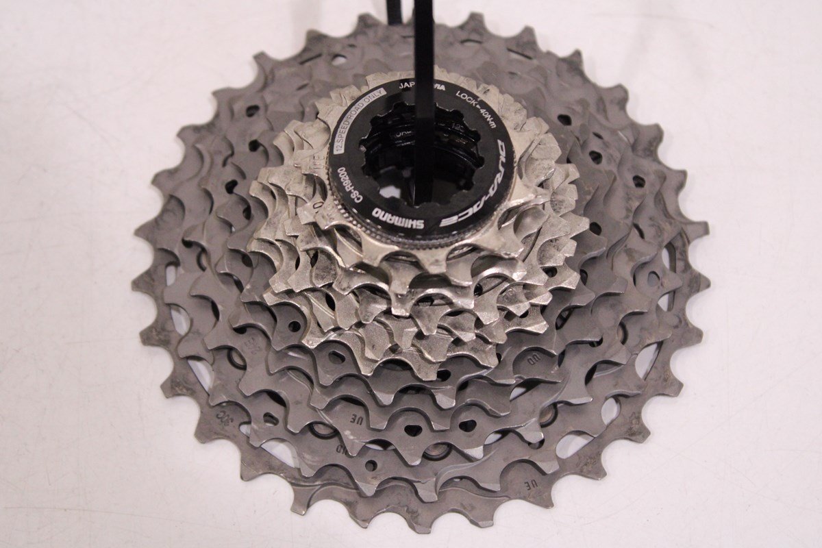 ●SHIMANO シマノ CS-R9200 DURA-ACE 11-30T 12s カセットスプロケット
