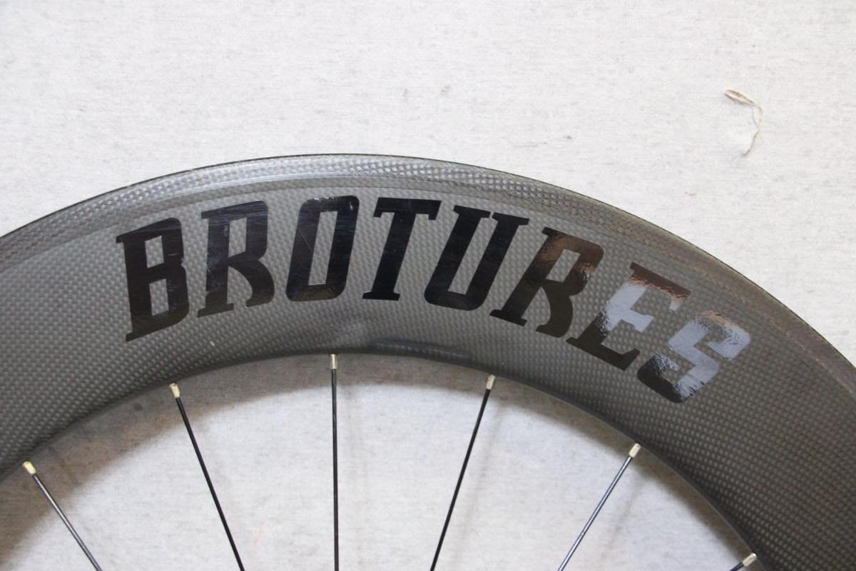 ピスト用カーボンホイール! ○BROTURES ブローチャーズSHRED 88 ピスト用カーボンホイール! ○BROTURES ブローチャーズSHRED 88