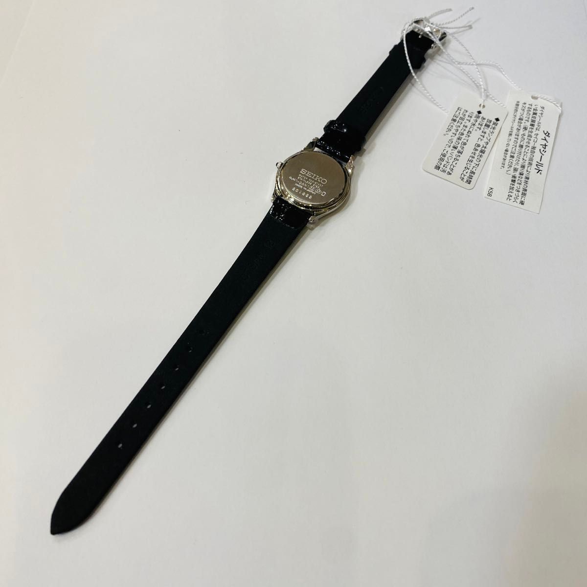 新品・未使用品】セイコーSEIKO エクセリーヌ レディース 黒革 新品・未使用品】セイコーSEIKO エクセリーヌ レディース 黒革