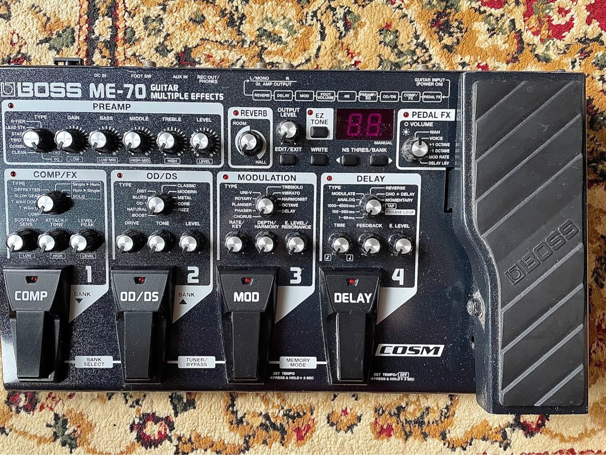 BOSSマルチエフェクター ME-70 電源あり|Yahoo!フリマ(旧 BOSSマルチエフェクター ME-70 電源あり|Yahoo!フリマ(旧