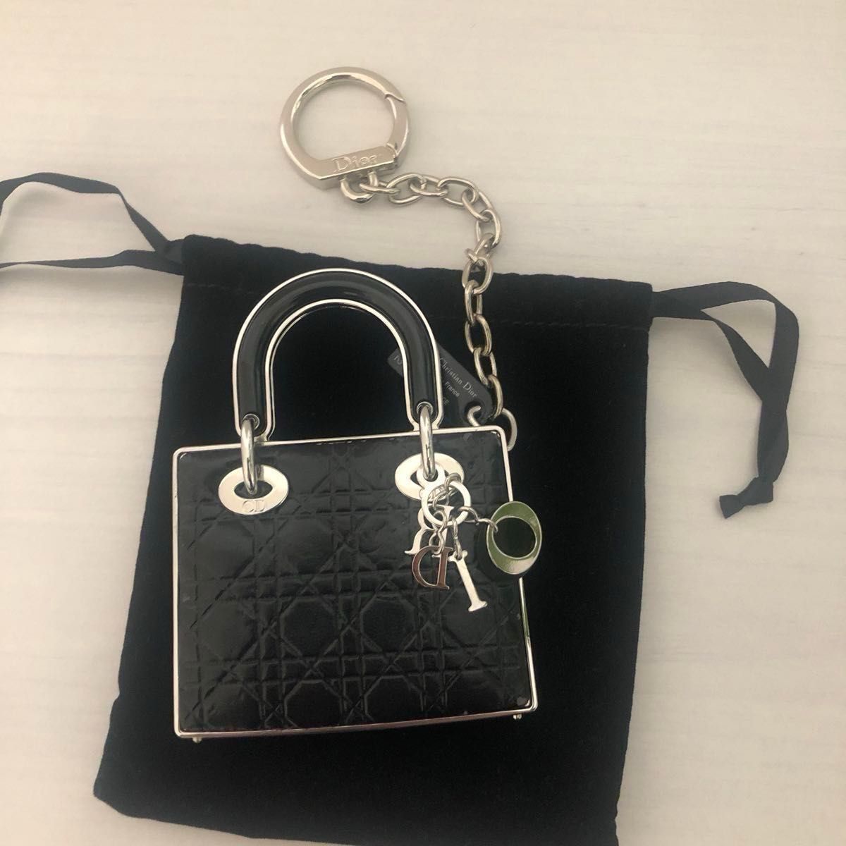 Dior レディディオール リップグロス バッグチャーム バッグ型 Dior レディディオール リップグロス バッグチャーム バッグ型