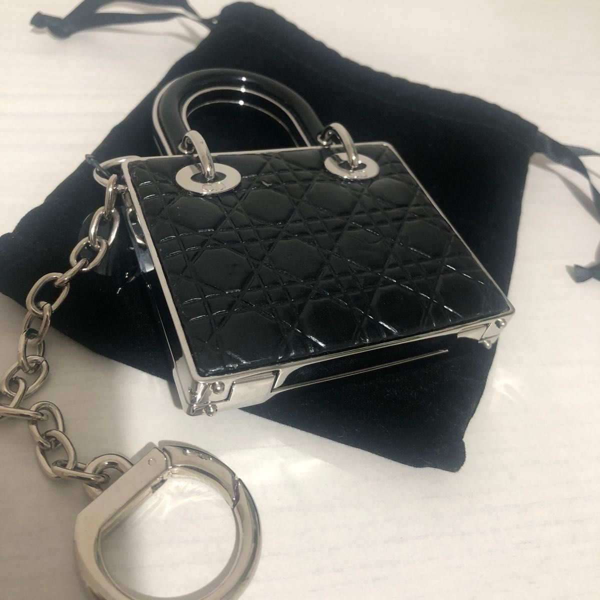 Dior レディディオール リップグロス バッグチャーム バッグ型 Dior レディディオール リップグロス バッグチャーム バッグ型