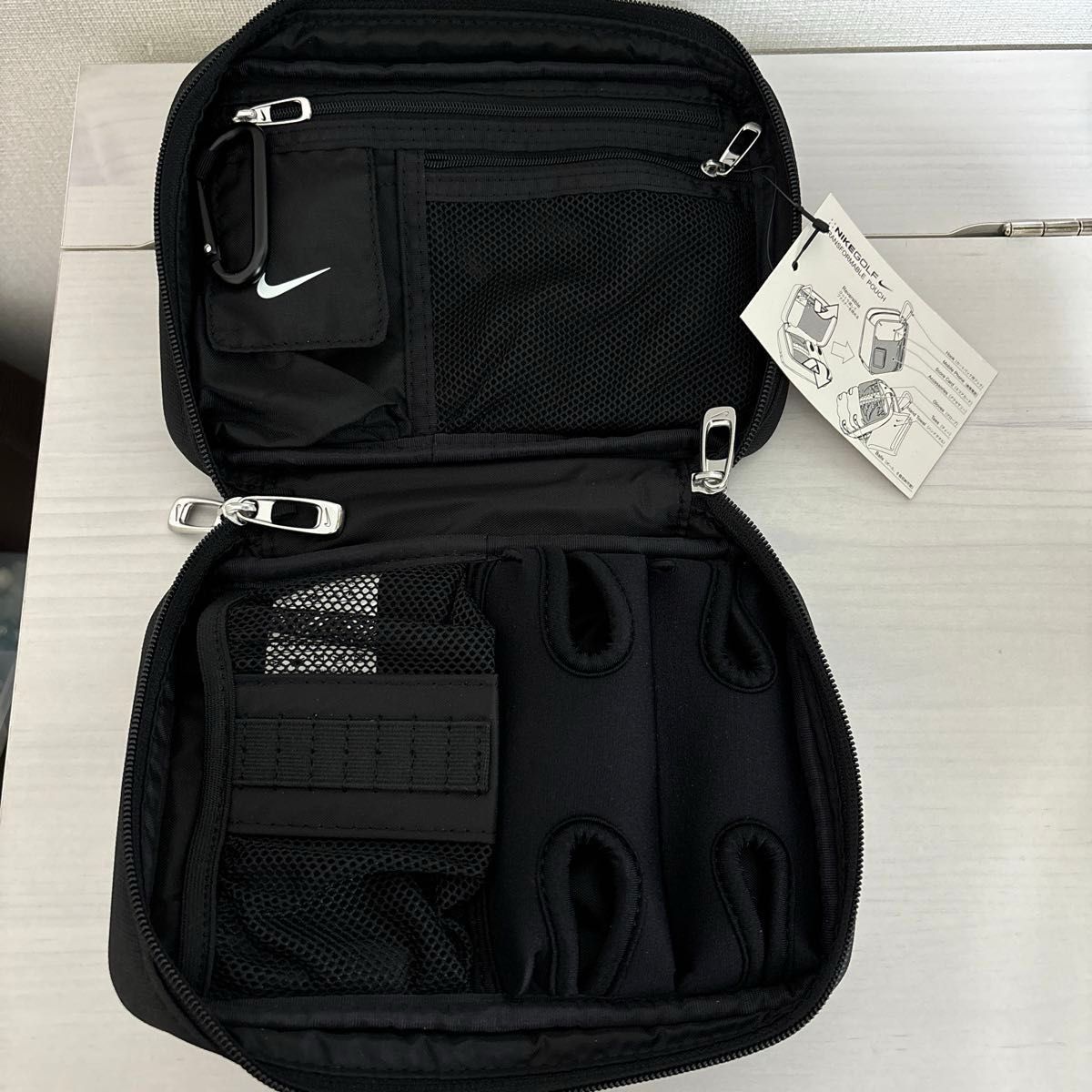 新品】NIKE GOLF ナイキゴルフ カートポーチ ラウンドポーチ 新品】NIKE GOLF ナイキゴルフ カートポーチ ラウンドポーチ
