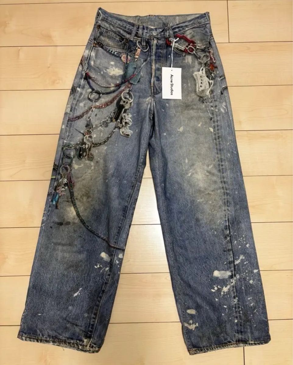 今日で消します ACNE STUDIOS 1981F BAGGY FIT JEANS44 デニム 今日で消します ACNE STUDIOS 1981F BAGGY FIT JEANS44 デニム