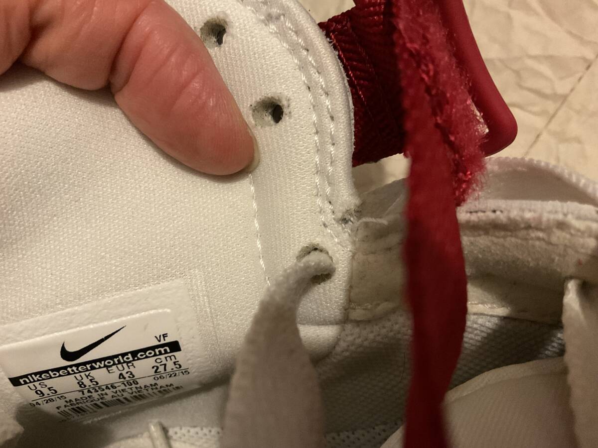 AIR FORCE1 HI エアフォース1 赤/白 RED/WHITE 43546-100 耐克 AIR FORCE1 HI エアフォース1 赤/白 RED/WHITE 43546-100 耐克