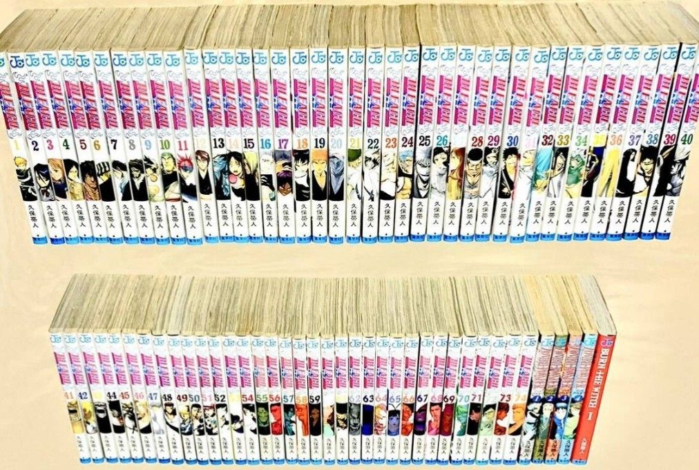 完結】BLEACH ブリーチ 全74巻+ZOMBIEPOWDER 全4巻+他1冊 全79 完結】BLEACH ブリーチ 全74巻+ZOMBIEPOWDER 全4巻+他1冊 全79