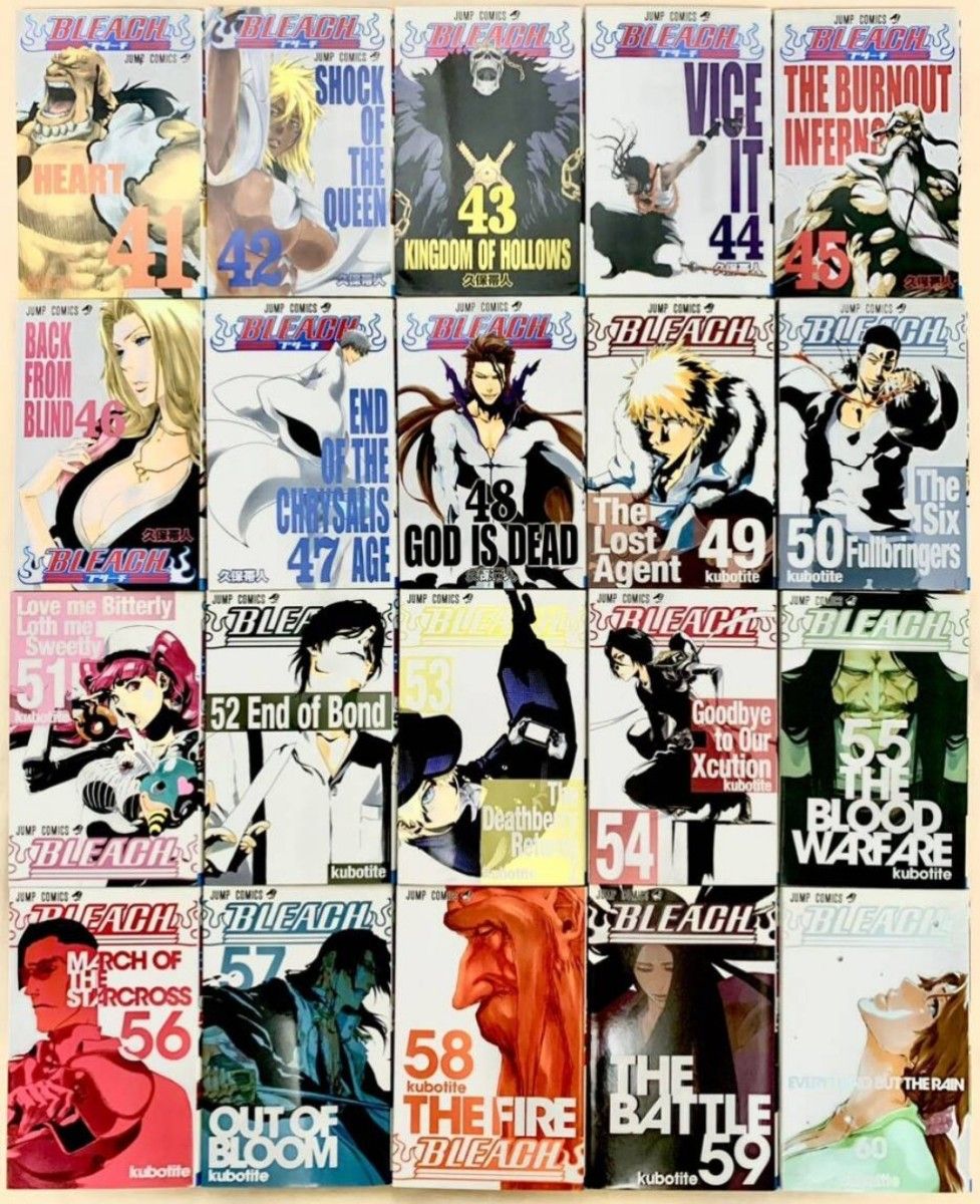『4年保証』 完結】BLEACH ブリーチ 全74巻+ZOMBIEPOWDER 全4巻+他1冊 全79 全巻セット