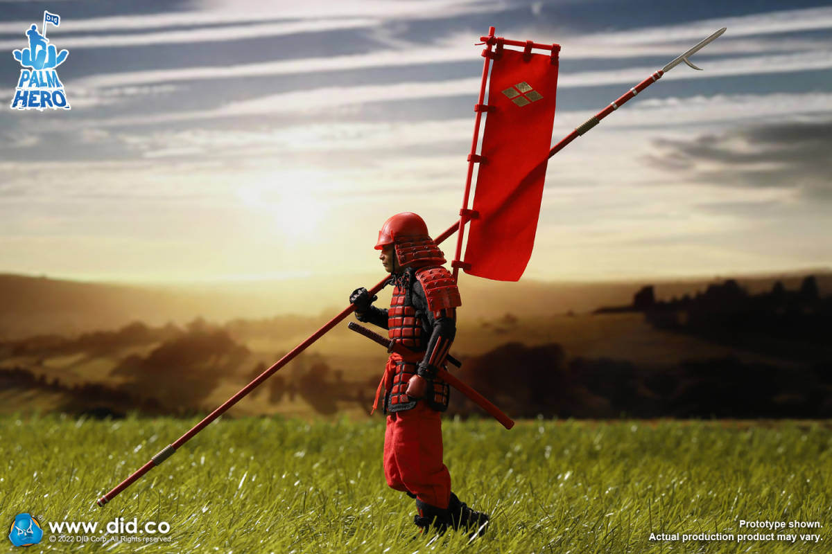 DID 1/12 戦国 サムライ 武士 赤.Ver 未開封新品 XJ80016A 武将 DID 1/12 戦国 サムライ 武士 赤.Ver 未開封新品 XJ80016A 武将