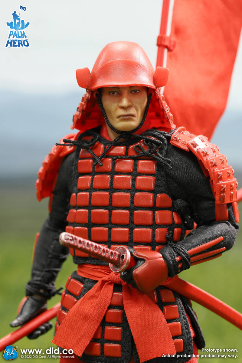 DID 1/12 戦国 サムライ 武士 赤.Ver 未開封新品 XJ80016A 武将 DID 1/12 戦国 サムライ 武士 赤.Ver 未開封新品 XJ80016A 武将