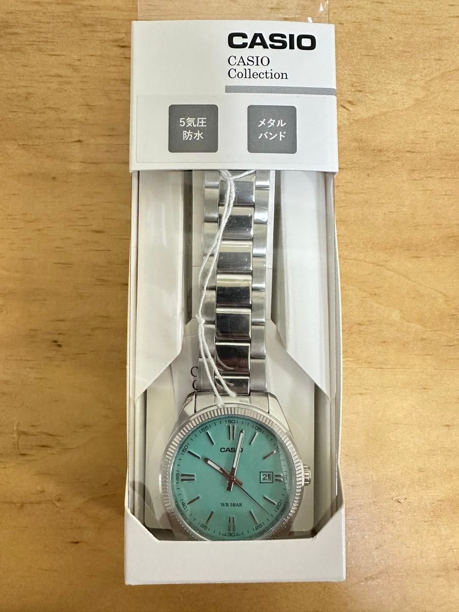 CASIO カシオ MTP-1302D-2A2JF ティファニーブルー 腕時計 CASIO カシオ MTP-1302D-2A2JF ティファニーブルー 腕時計