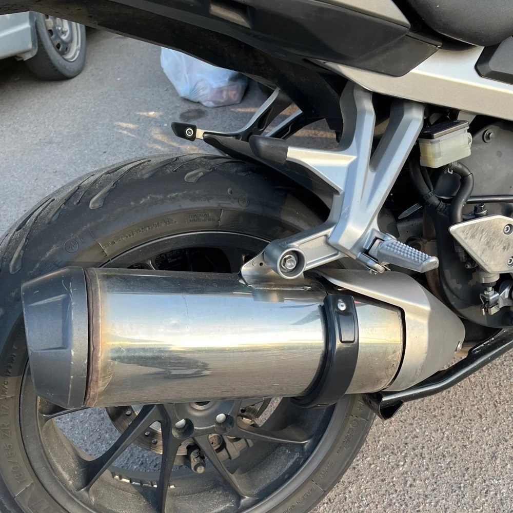サイレンサープロテクター マフラーガード TW225 XJR400 SR400 サイレンサープロテクター マフラーガード TW225 XJR400 SR400