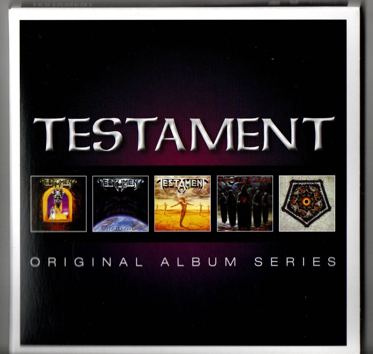 5CD-BOXセット　激烈スラッシュ・メタル　TESTAMENT テスタメント