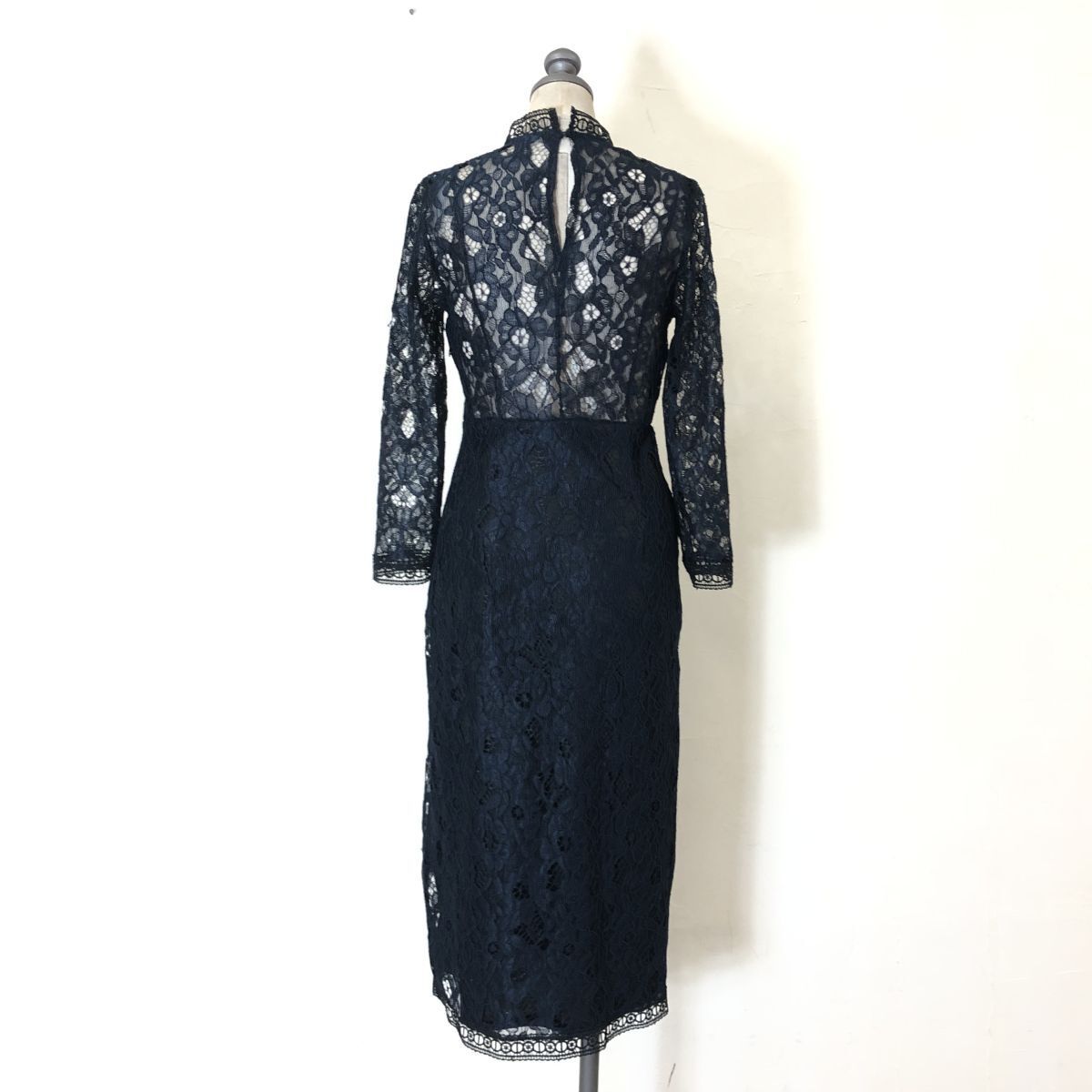 1H836-O◇良品◇ ZARA ザラ 総レースワンピース ドレス 長袖 1H836-O◇良品◇ ZARA ザラ 総レースワンピース ドレス 長袖